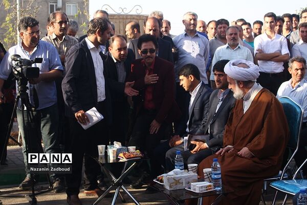 مراسم افتتاح  پارک سجادیه و میادین ورزشی در تبریز