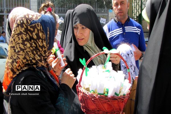 حرکت کاروان غدیردر شهرستان فیروزکوه