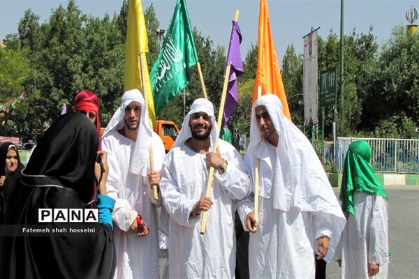 حرکت کاروان غدیردر شهرستان فیروزکوه
