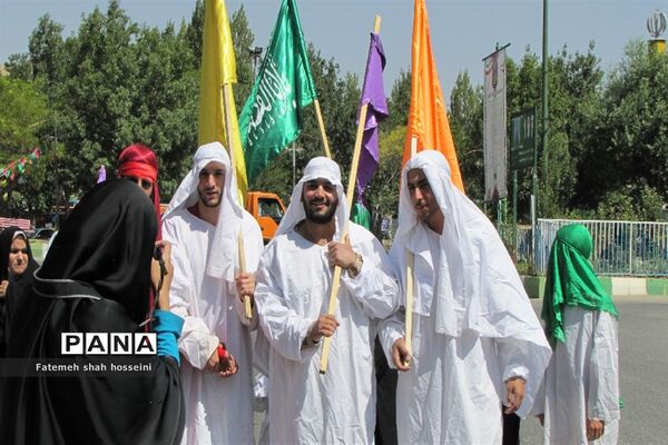 حرکت کاروان غدیردر شهرستان فیروزکوه