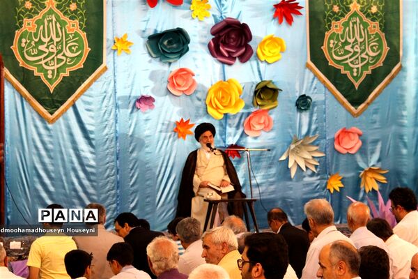 مراسم بزرگداشت عید غدیر خم در مسجد النّبی(ص) غرب تهران