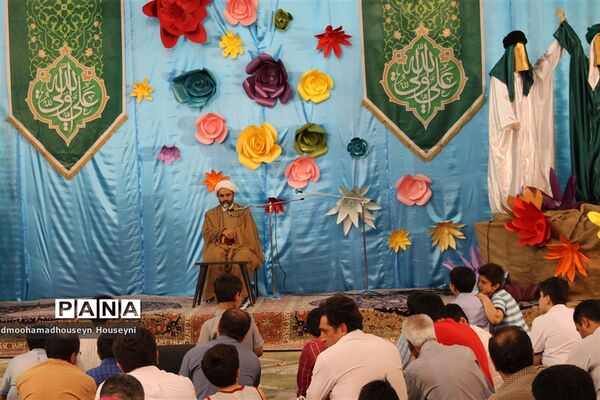 مراسم بزرگداشت عید غدیر خم در مسجد النّبی(ص) غرب تهران