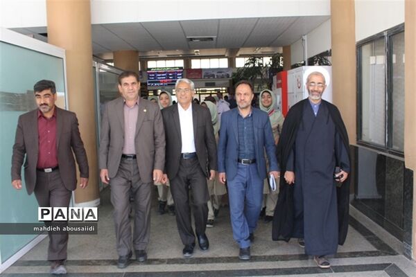 استقبال از پیشتازان دختر شرکت کننده در اردوی ملی