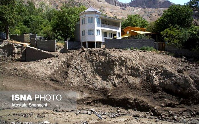 یخهای ذوب شده دماوند همه چیز را شُست و بُرد + تصاویر
