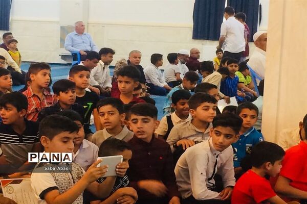 اختتامیه مکاتب قرآن تابستانی در گله دار فارس