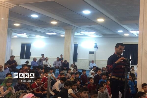 اختتامیه مکاتب قرآن تابستانی در گله دار فارس