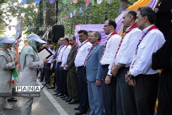 حضور پیشتازان شهرستان‌های استان تهران درهشتمین اردوی ملی