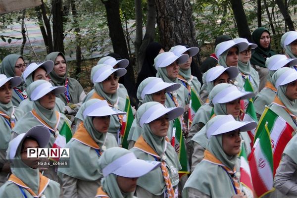 حضور پیشتازان شهرستان‌های استان تهران درهشتمین اردوی ملی
