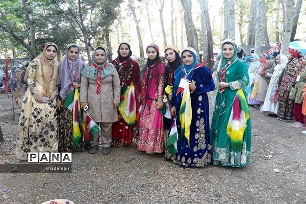 حضور دانش آموزان  پیشتاز دختر استان کهگیلویه و بویراحمد در هشتمین اردوی ملی پیشتازان کشور