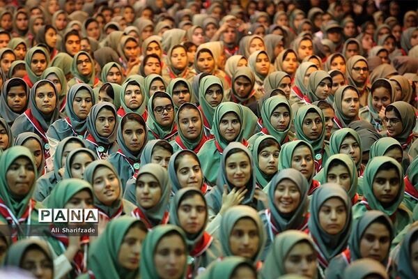 افتتاح هشتمین اردوی ملی پیشتاران دختر