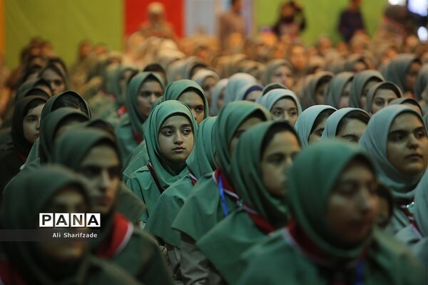افتتاح هشتمین اردوی ملی پیشتاران دختر