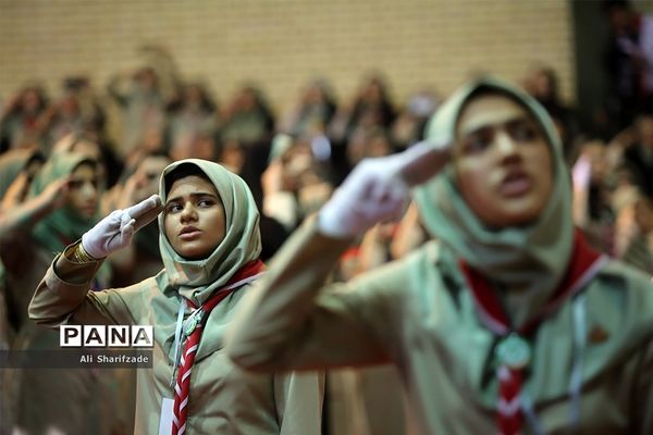 افتتاح هشتمین اردوی ملی پیشتاران دختر