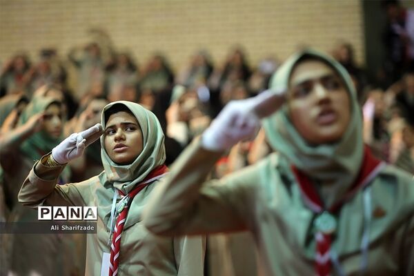 افتتاح هشتمین اردوی ملی پیشتاران دختر