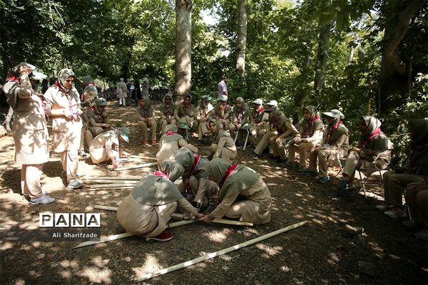 فعالیت‌های پیشتازان در هشتمین اردوی ملی پیشتازان دختر