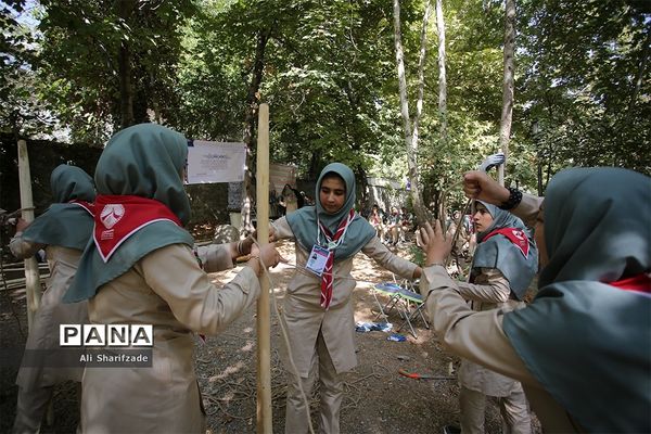 فعالیت‌های پیشتازان در هشتمین اردوی ملی پیشتازان دختر