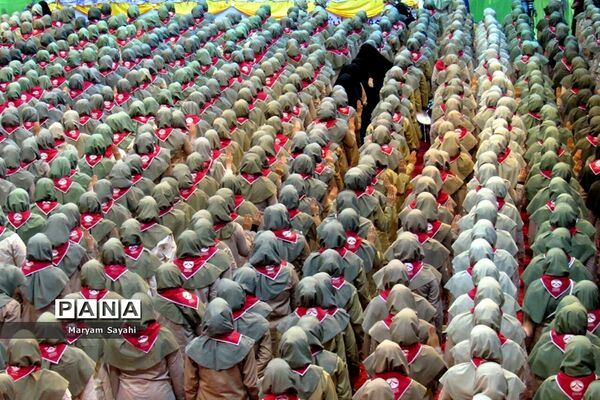 حضور پیشتازان دختر خوزستان در اردوی ملی تهران
