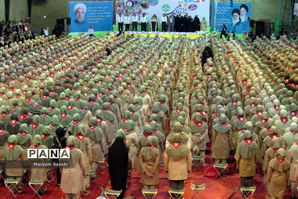 حضور پیشتازان دختر خوزستان در اردوی ملی تهران