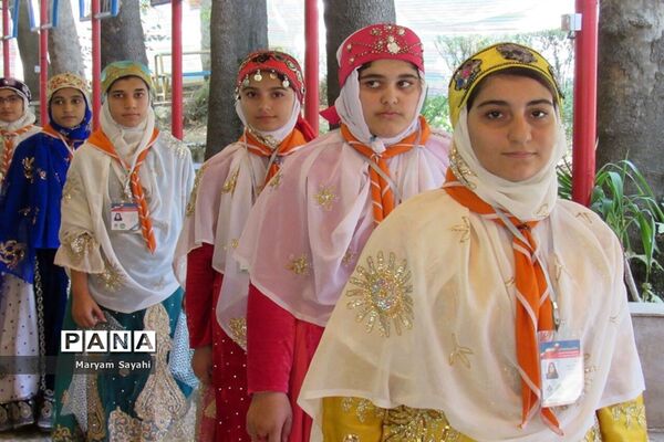 حضور پیشتازان دختر خوزستان در اردوی ملی تهران
