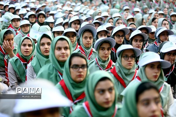 دومین روز از هشتمین اردوی ملی پیشتازان دختر