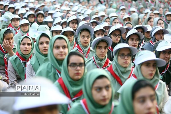 دومین روز از هشتمین اردوی ملی پیشتازان دختر