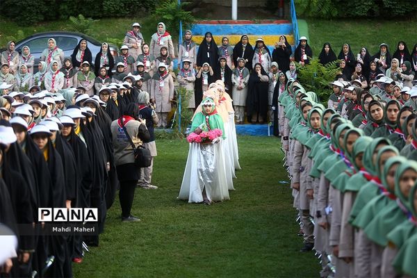 دومین روز از هشتمین اردوی ملی پیشتازان دختر