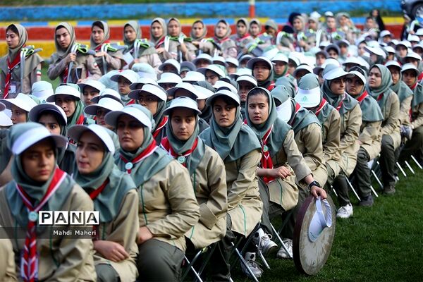 دومین روز از هشتمین اردوی ملی پیشتازان دختر