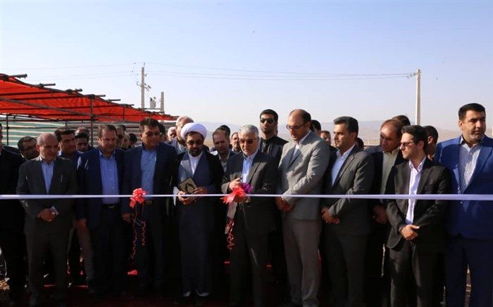 بهره برداری از نخستین نیروگاه خورشیدی تولید برق در خرامه