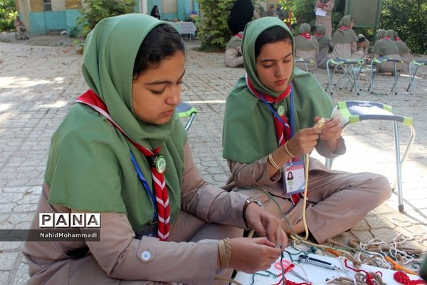 ارزیابی دانش آموزان پیشتاز دختر در اردو ملی ۹۷