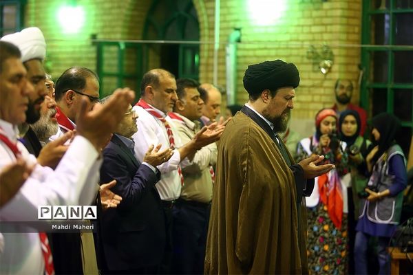 حضور حجت‌الاسلام سیدحسن خمینی در هشتمین اردوی ملی پیشتازان دختر