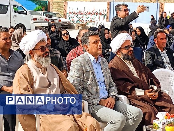 لبخند شادی بر لب های دانش آموزان فدافن؛ مدرسه جدید میزبان آنان خواهد بود 