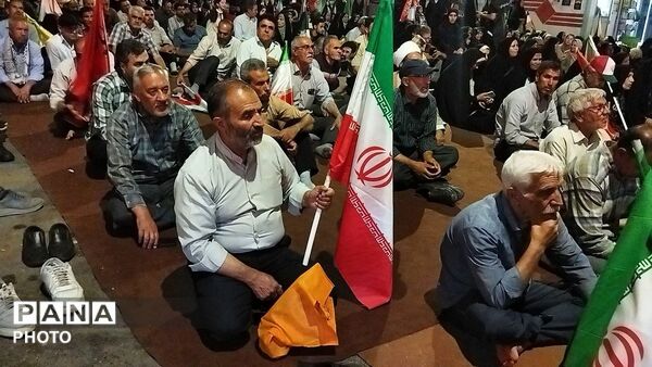 شکوه دلدادگی؛ موج جمعیت در اجتماع ۱۷۲ نیشابور