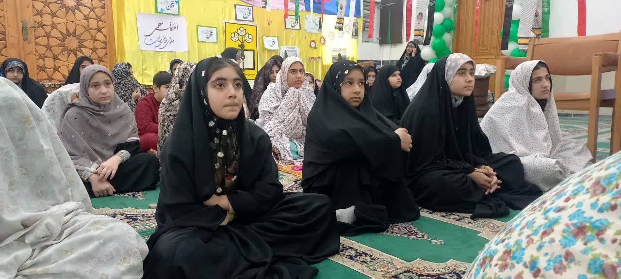 مراسم معنوی اعتکاف در گلوگاه 