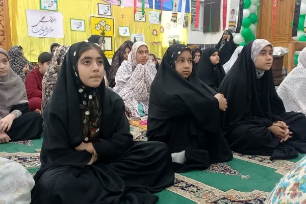 مراسم معنوی اعتکاف در گلوگاه 