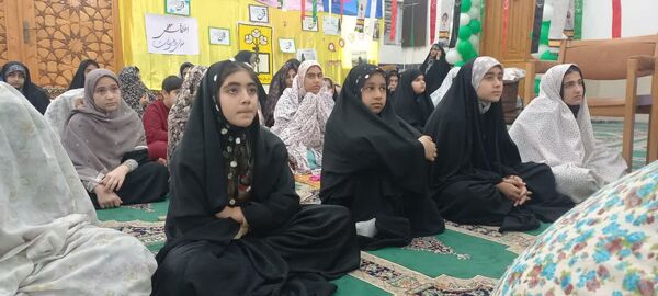 مراسم معنوی اعتکاف در گلوگاه 