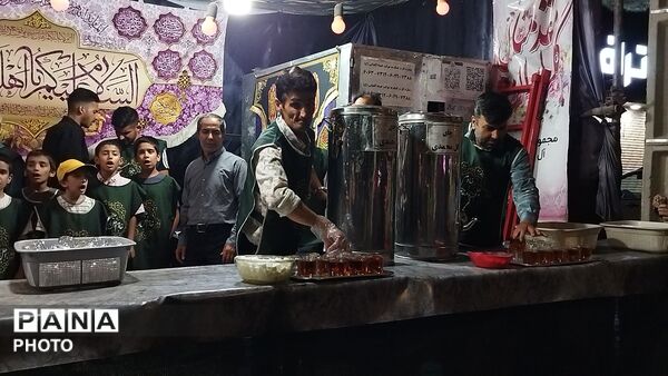 موکب خیمه العباس در شب صد و هشتادم 