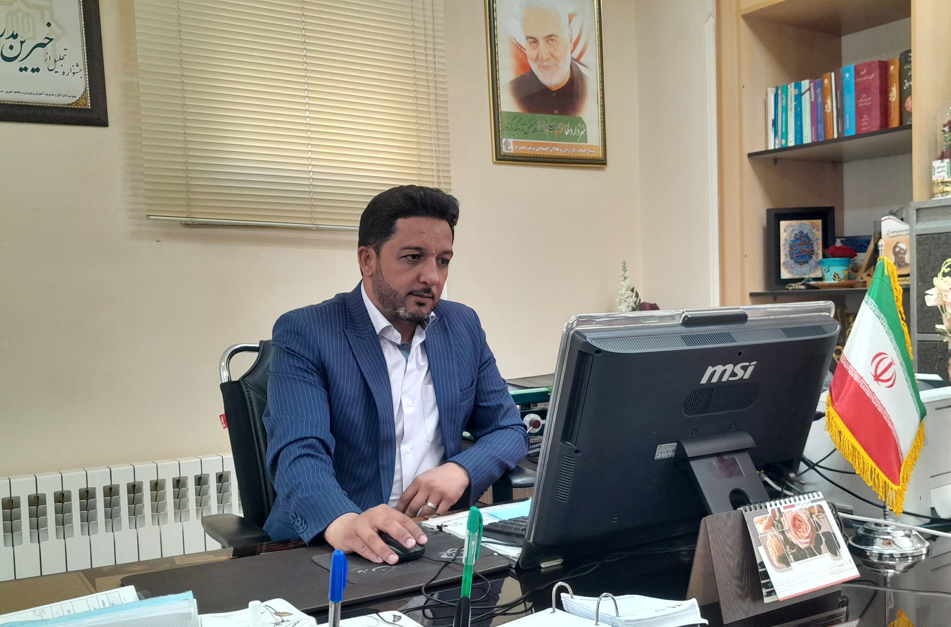 رسالت امروز آموزش و پرورش ، پرورش انسان هایی متعهد و آگاه است 