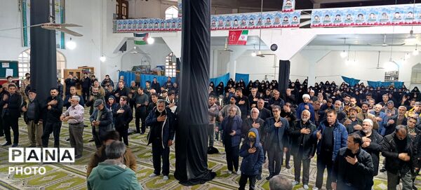 حضور در شور مردم شهرستان سملقان در پی شهادت رهبر معظم انقلاب اسلامی