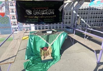 مراسم شهادت حضرت فاطمه(س) در مدرسه هیات امنایی فرزانگان 