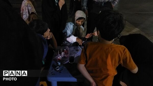 موکب بسیج دانشجویی دانشگاه فرهنگیان در نود و نهمین شب 