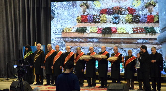 همایش دهه بصیرت و گرامیداشت سردار دلها در سالن نژاد فلاح کرج