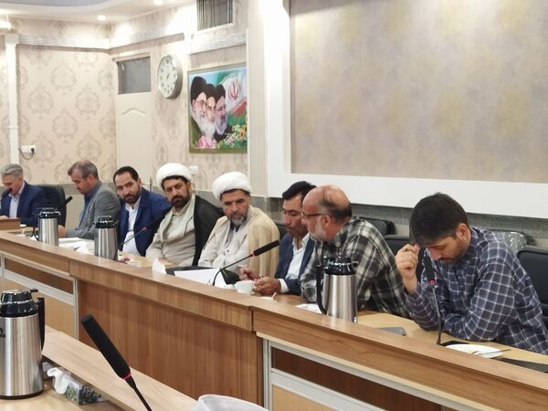 جلسه شورای اقامه نماز مدارس نیشابور 