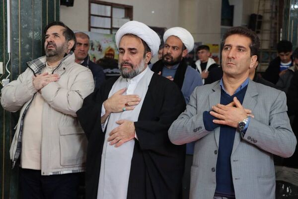 مراسم یادبود پنجمین سالگرد شهادت حاج قاسم سلیمانی در شهرستان سرعین 