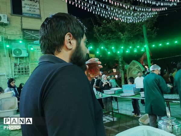 فعالیت چایخانه حضرت زهرا (س) در قاب پانا