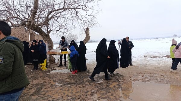 آیین سنتی چراغ برات در روستای بوژمهران شهرستان زبرخان 