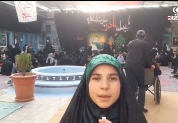 برگزاری مراسم شیر خوارگان حسینی در امامزاده اسحاق