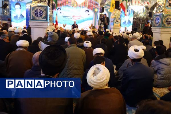 برگزاری یادواره شهدای طلبه و روحانی استان خراسان شمالی در امامزاده عباس بن موسی بجنورد 