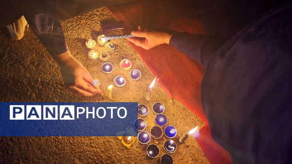 مراسم شام غریبان در شهرستان لنده