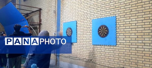 مسابقات دارت در سالن تختی شهرستان سملقان