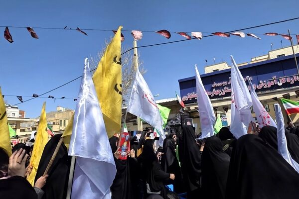 تجمع و خونخواهی فرهنگیان در شهرکرد 