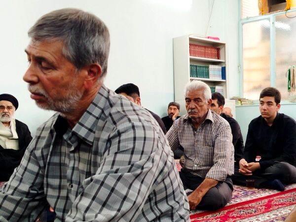 مجلس عزای حسینی در حوزه علمیه امام صادق (ع) کاشمر